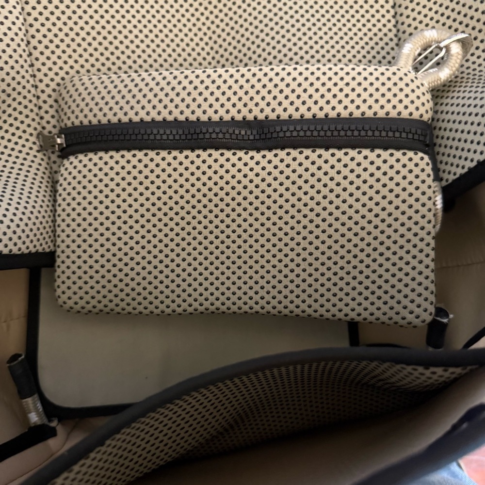 Mushroom colored tote bag - Picture 6 of 6